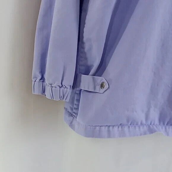 Christopher & Banks size large purple jacket Zipper closure - Picture 3 of 9